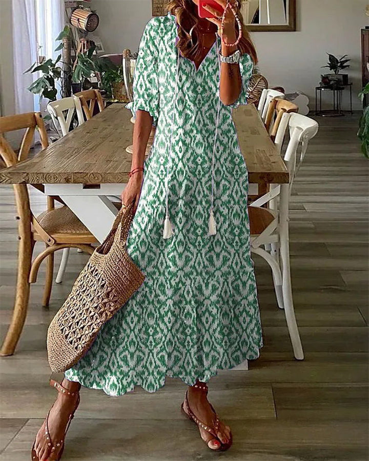 Sofija | Boho vintažinė vasaros suknelė