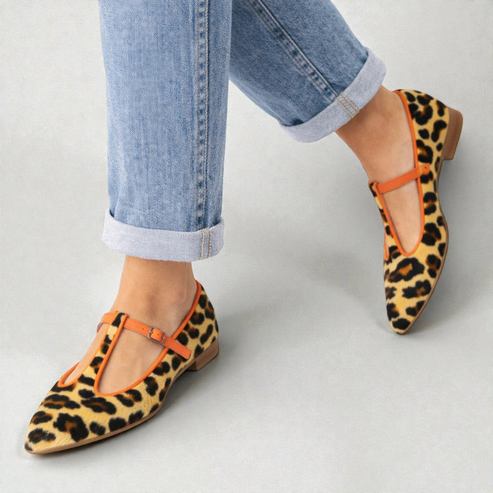 Lulu | Leopard T-strao butai