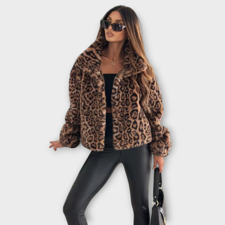 Eleonora | Leopardo paltas