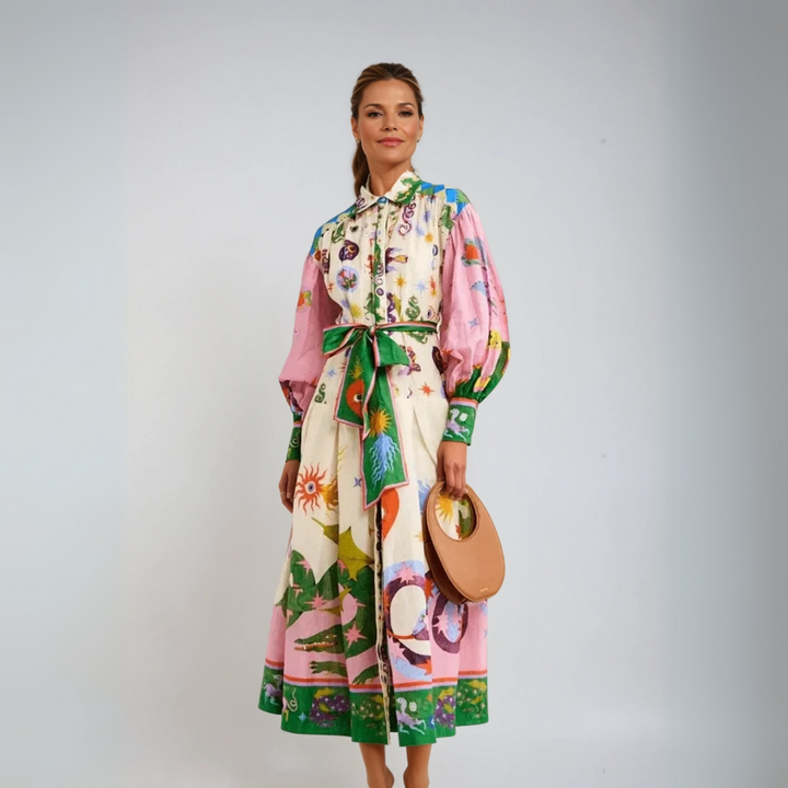 Dortė | Elegantiška itališka Maxi suknelė