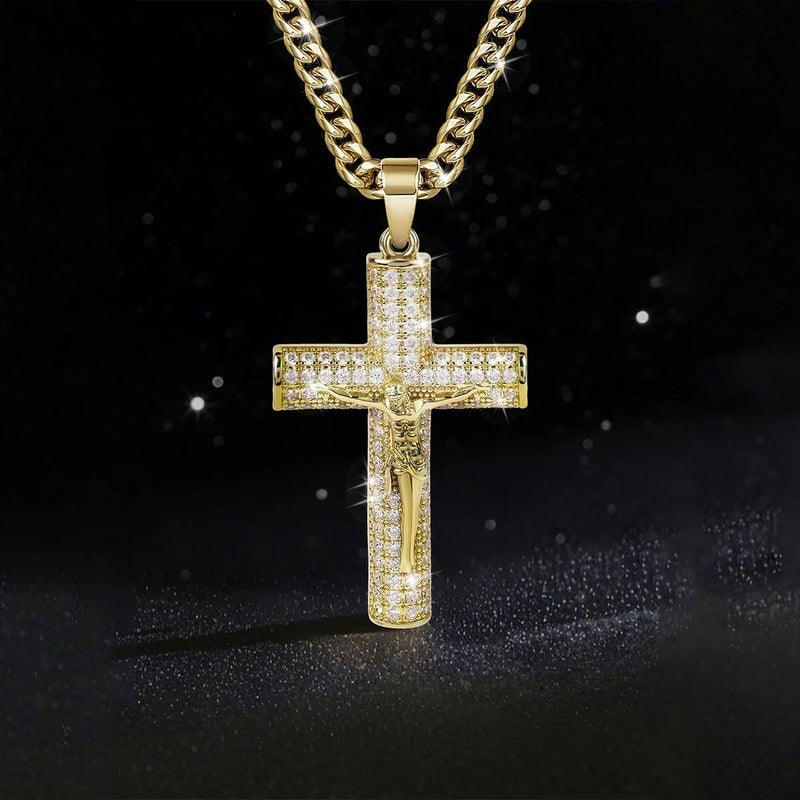 Crucielle | Jėzaus kryžiaus pakabukas karoliai