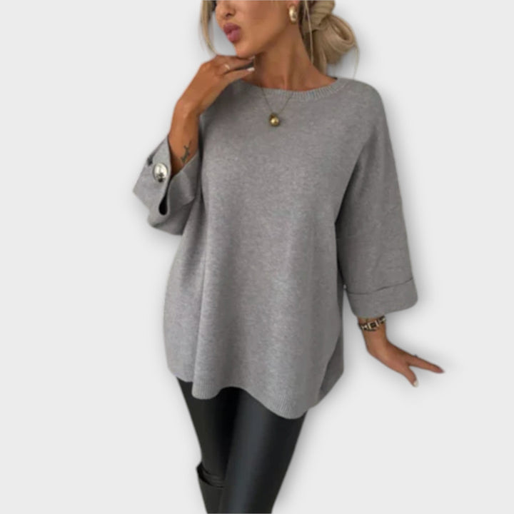 Izabelė | Elegantiška megzta palaidinė