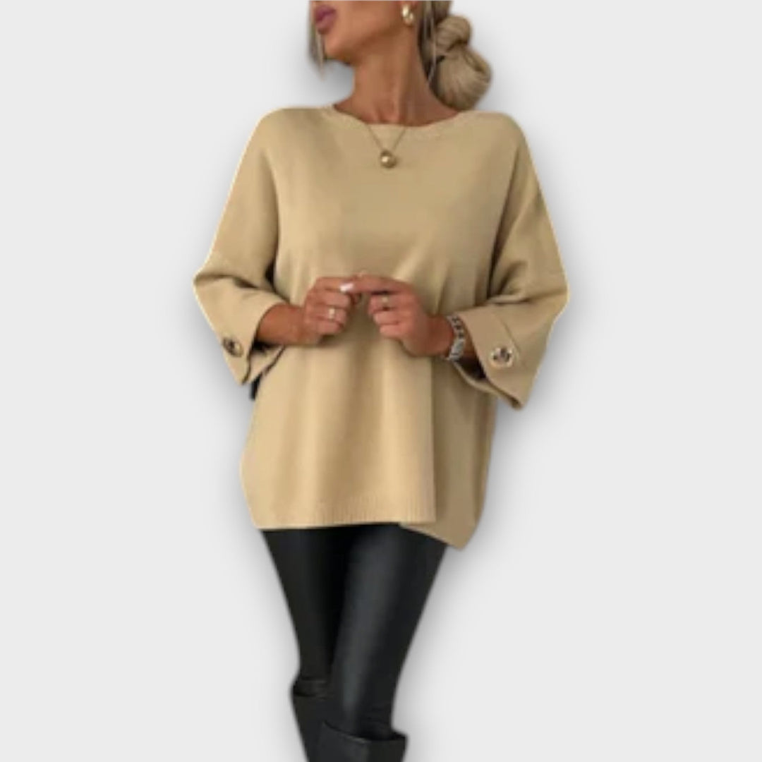 Izabelė | Elegantiška megzta palaidinė