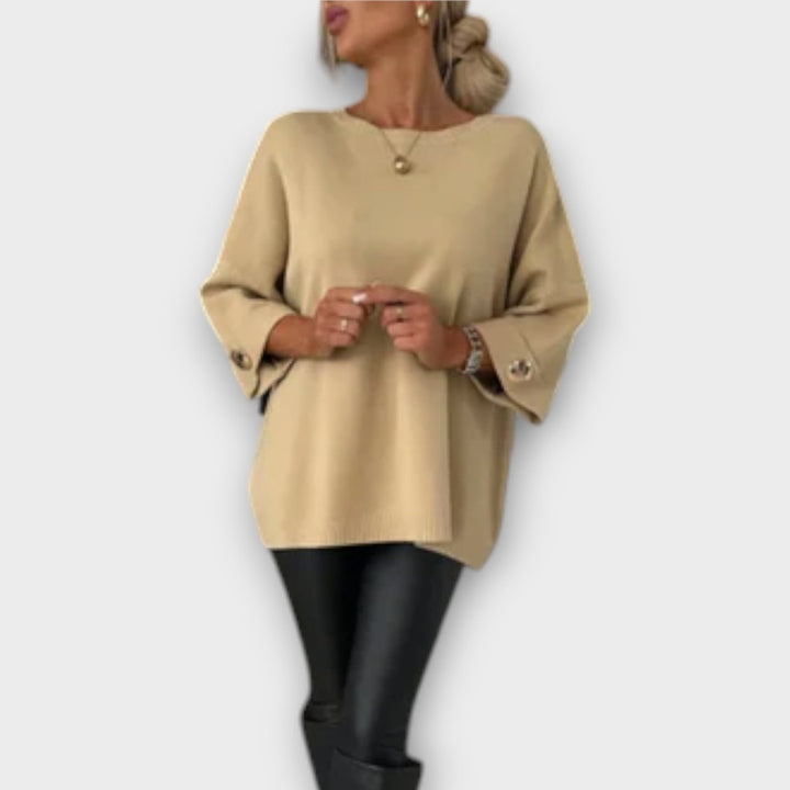 Izabelė | Elegantiška megzta palaidinė