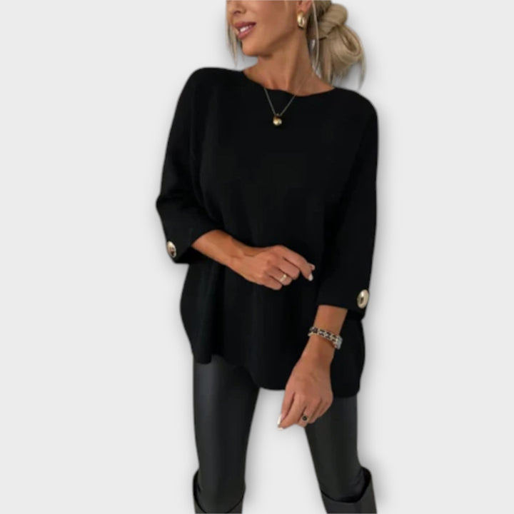 Izabelė | Elegantiška megzta palaidinė