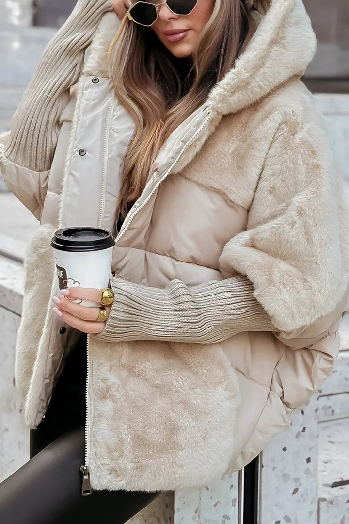 Martyna | Elegantiška pūkinė striukė