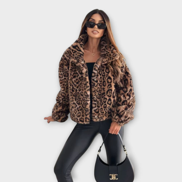 Eleonora | Leopardo paltas