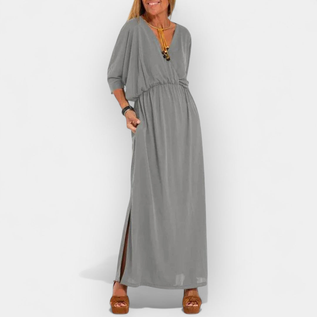 Olivija | Ilga retro stiliaus suknelė
