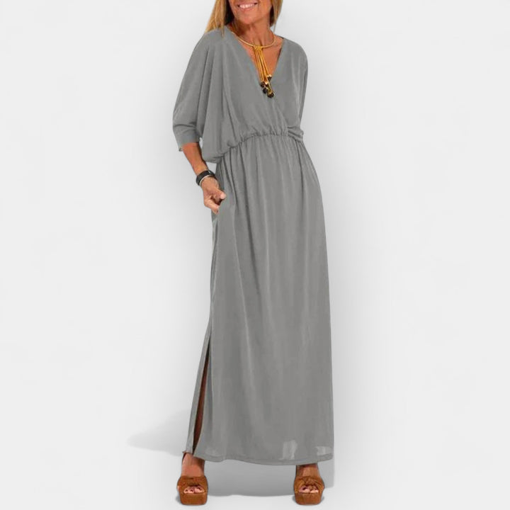 Olivija | Ilga retro stiliaus suknelė