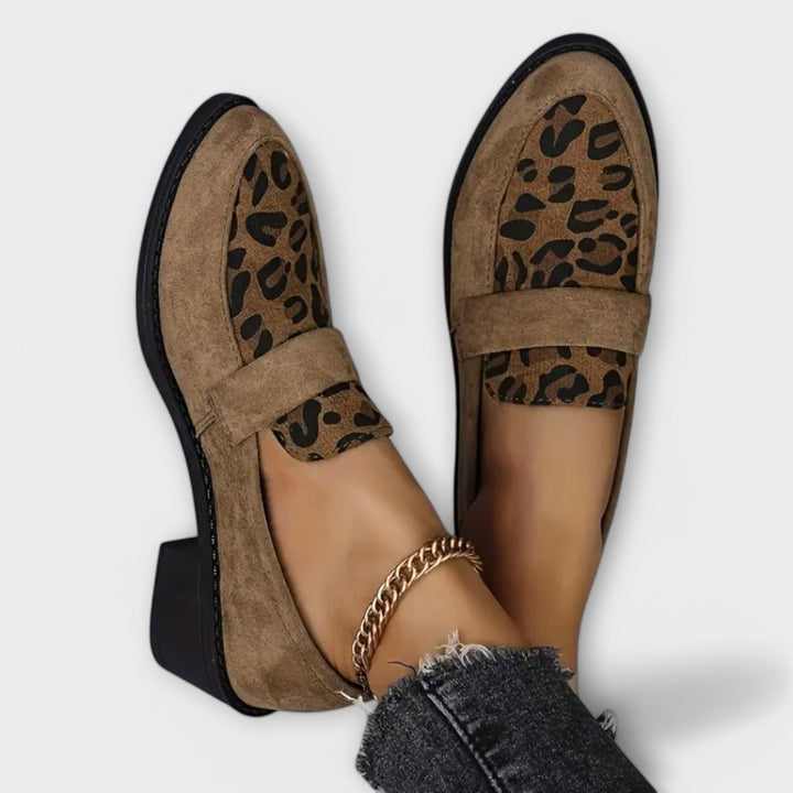 Camilla | Elegantiški batai su leopardo raštu