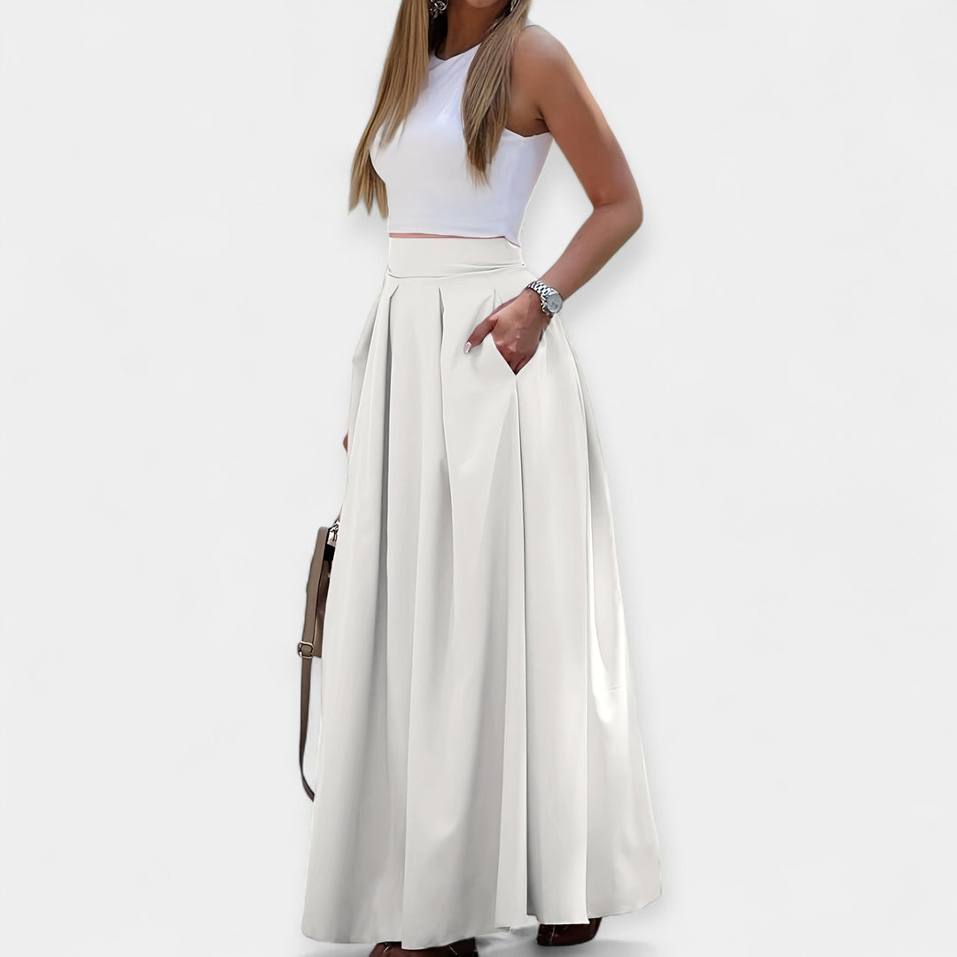 Elodie | Elegantiškas midi sijonas