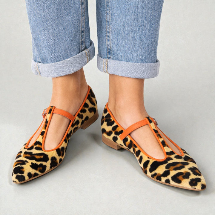 Lulu | Leopard T-strao butai