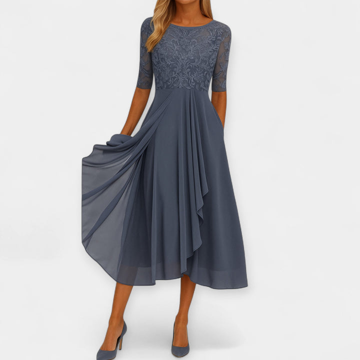 Elena | Elegantiška midi suknelė