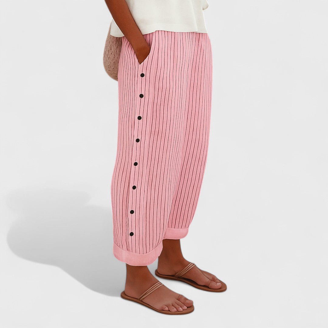 Vera - Lininės kelnės