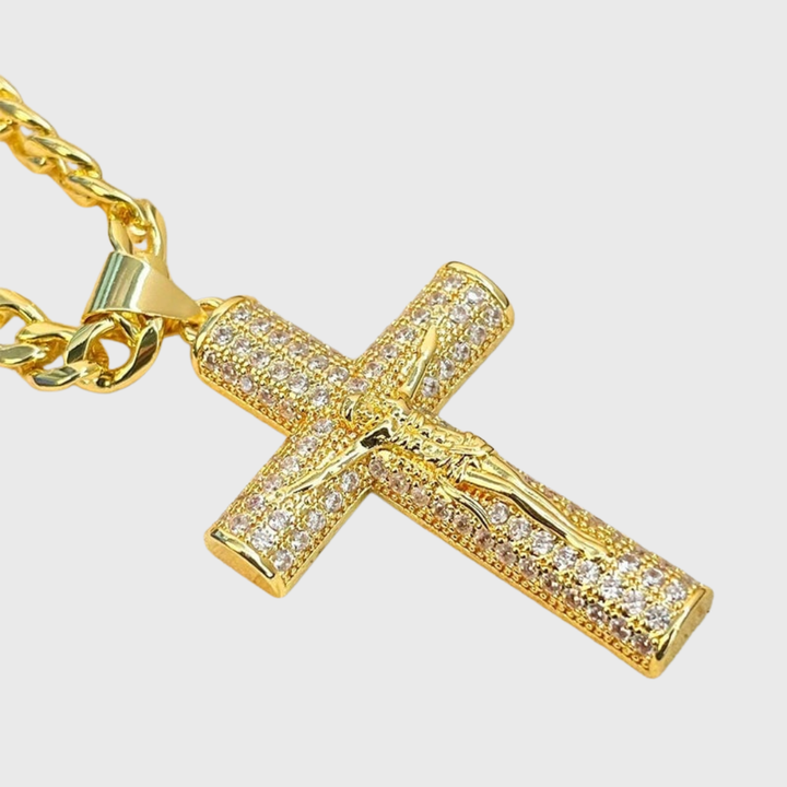 Crucielle | Jėzaus kryžiaus pakabukas karoliai