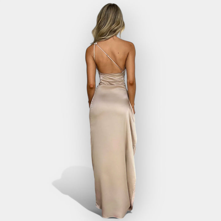 Alina | Satininė suknelė elegantiškam vakarui