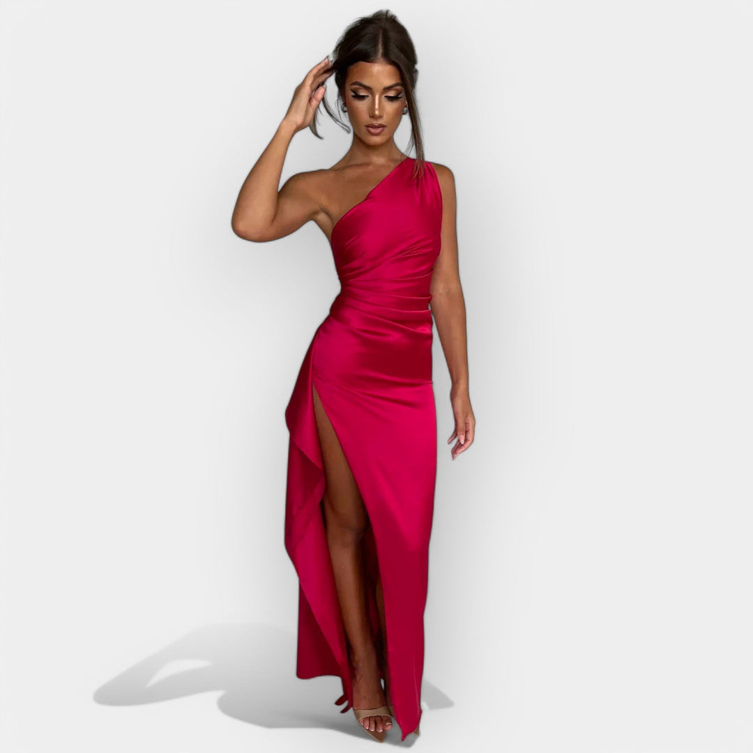 Alina | Satininė suknelė elegantiškam vakarui