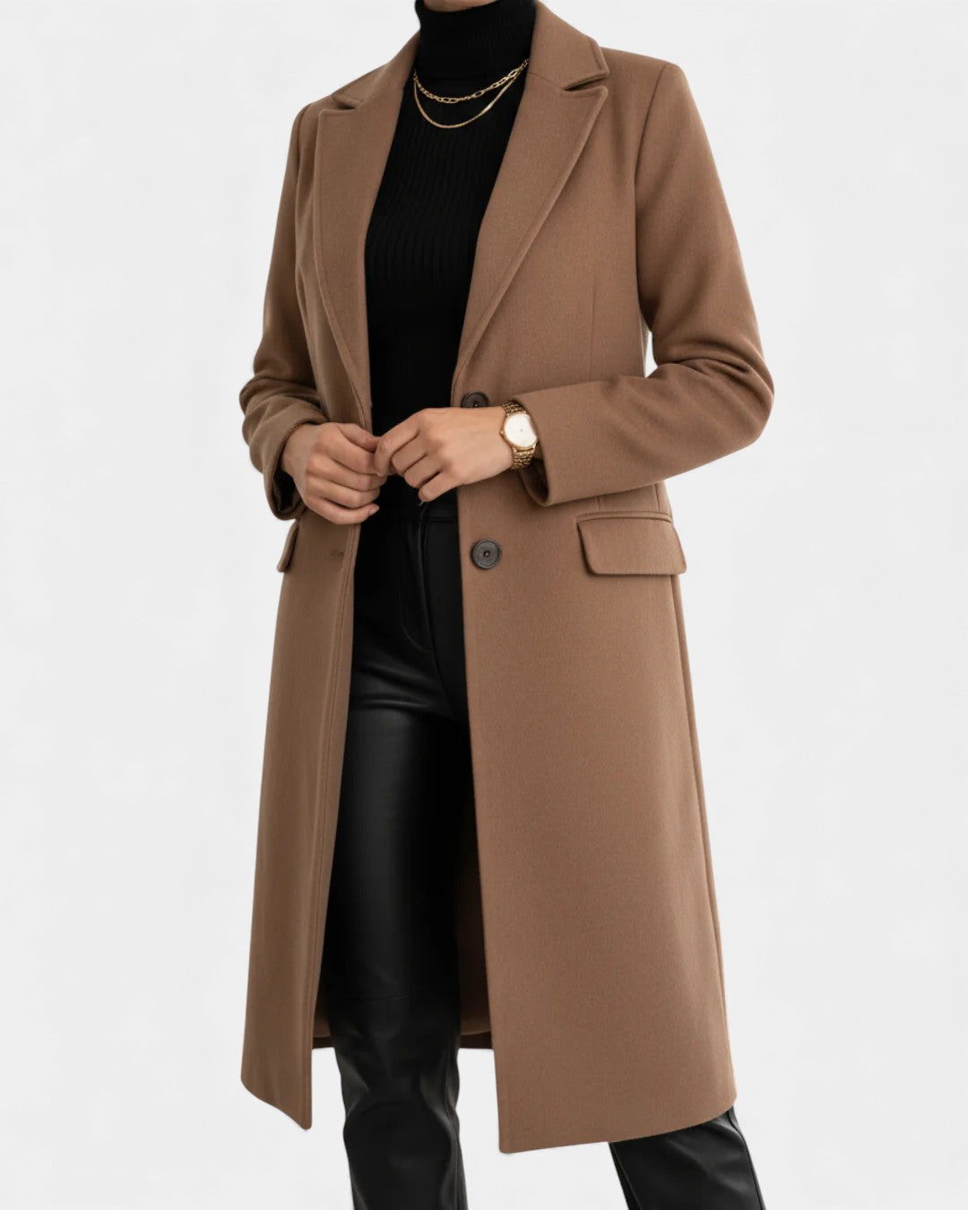 Liis | Elegantiškas ilgas paltas