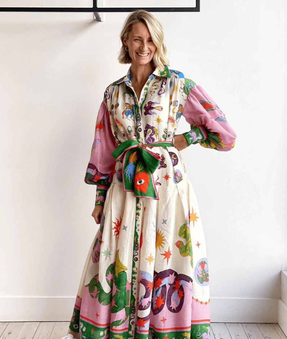 Dortė | Elegantiška itališka Maxi suknelė