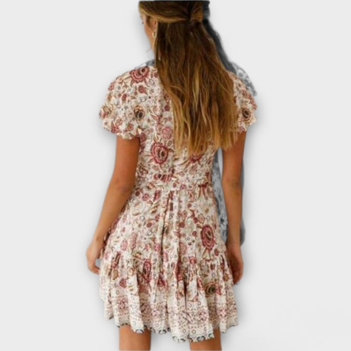 Rima | Trumpa boho suknelė