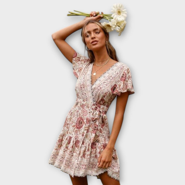 Rima | Trumpa boho suknelė