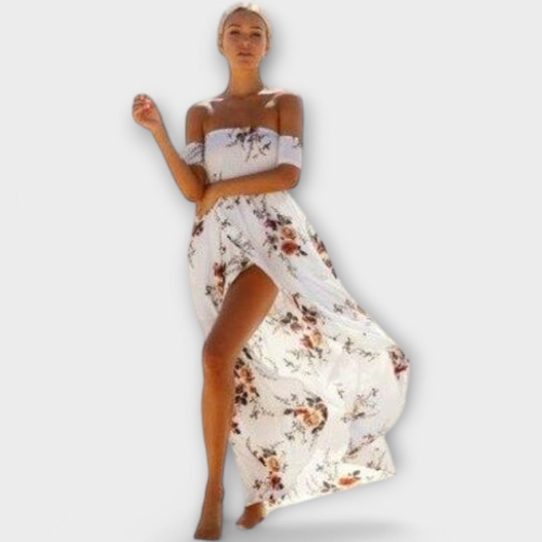 Francesca | Boho midi suknelė