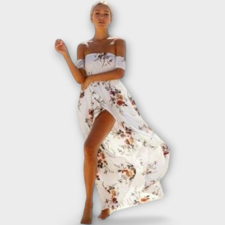Francesca | Boho midi suknelė