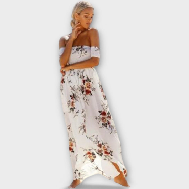 Francesca | Boho midi suknelė