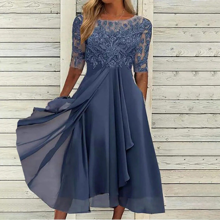 Puck | Elegantiška midi suknelė iš Lace
