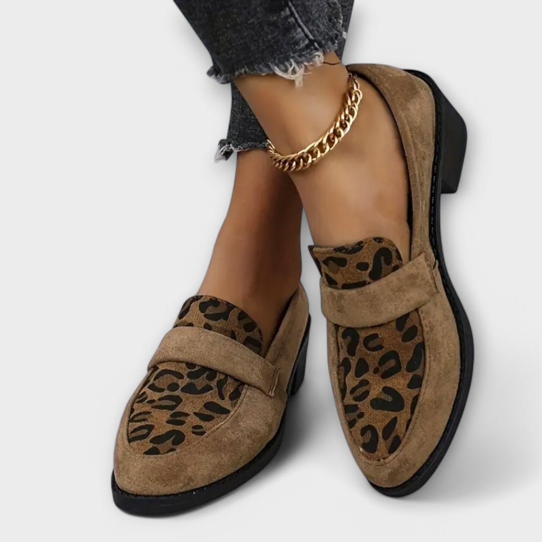 Camilla | Elegantiški batai su leopardo raštu