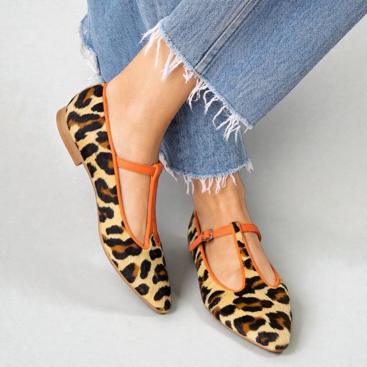 Lulu | Leopard T-strao butai